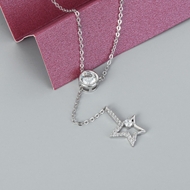 Show details for Delicate Cubic Zirconia Pendant Necklace with Speedy Delivery