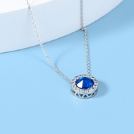 Picture of Shop Platinum Plated 16 Inch Pendant Necklace Best Price