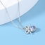 Show details for Simple Platinum Plated Pendant Necklace with Speedy Delivery