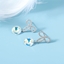 Show details for Simple 925 Sterling Silver Stud Earrings at Unbeatable Price