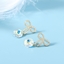 Show details for Simple 925 Sterling Silver Stud Earrings with Speedy Delivery