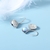 Picture of Trendy Platinum Plated 925 Sterling Silver Stud Earrings Shopping