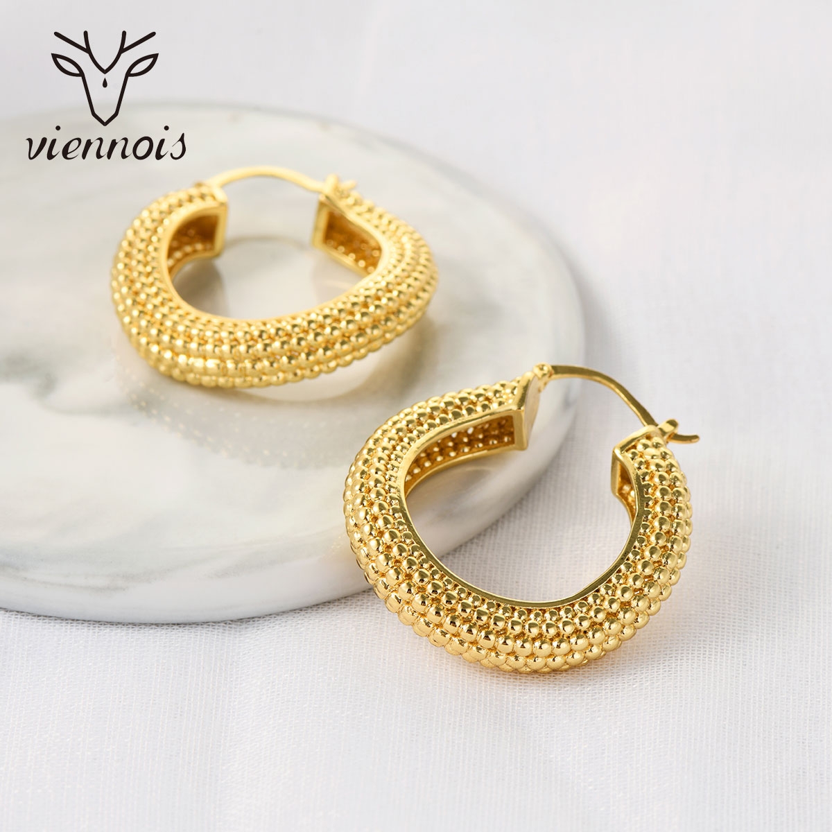 Dubai Gold Plated Dangle Earrings with Beautiful Craftmanship