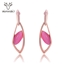 Show details for Mainstream Of  Rose Gold Plated Classic Drop & Dangle