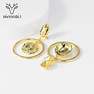 Picture of Purchase Multi-tone Plated Dubai Dangle Earrings Exclusive Online