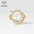 Picture of Cheap Zinc Alloy Big Fashion Ring From Reliable Factory