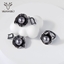Show details for Dubai Gunmetal Plated Necklace and Earring Set at Unbeatable Price