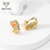 Picture of Best Opal Gunmetal Plated Stud Earrings