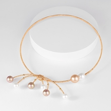 Show details for Latest Medium Copper or Brass Collar Necklace