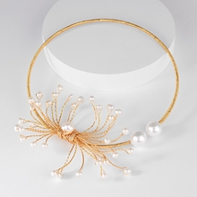 Show details for Classic Gold Plated Collar Necklace with Speedy Delivery