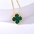 Picture of Green Copper or Brass Pendant Necklace with Low MOQ