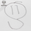 Show details for Fancy Medium Cubic Zirconia 2 Piece Jewelry Set