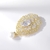 Picture of Bulk Gold Plated White Brooche Direct from Factory
