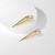 Picture of Copper or Brass Gold Plated Stud Earrings for Female