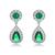 Picture of Inexpensive Platinum Plated Medium Dangle Earrings from Reliable Manufacturer