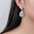 Picture of Hypoallergenic Platinum Plated Cubic Zirconia Dangle Earrings Online Shopping