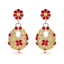 Show details for Low Cost Gold Plated Luxury Dangle Earrings with Low Cost
