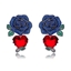 Show details for New Cubic Zirconia Copper or Brass Dangle Earrings