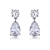 Picture of Cheap Platinum Plated Cubic Zirconia Stud Earrings