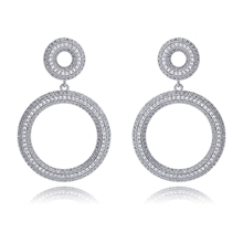 Show details for Fast Selling White Copper or Brass Drop & Dangle Earrings from Editor Picks