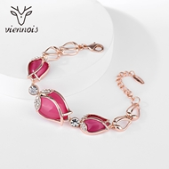 Picture of Hot Selling Rose Gold Plated Classic Fashion Bracelet from Top Designer