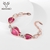 Picture of Hot Selling Rose Gold Plated Classic Fashion Bracelet from Top Designer