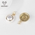 Picture of Impressive Gold Plated Dubai Dangle Earrings with Low MOQ