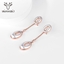 Show details for Bling Dubai Big Dangle Earrings
