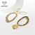 Picture of Brand New Gold Plated Dubai Dangle Earrings Factory Supply