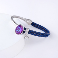 Show details for Cheap Platinum Plated Zinc Alloy Fashion Bangle From Reliable Factory