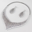 Show details for Copper or Brass Platinum Plated 2 Piece Jewelry Set with SGS/ISO Certification