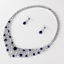 Show details for Filigree Big Cubic Zirconia 2 Piece Jewelry Set