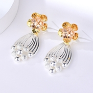Picture of Distinctive Multi-tone Plated Dubai Dangle Earrings Online