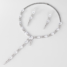 Show details for Luxury White 2 Piece Jewelry Set for Her