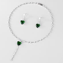 Show details for Luxury Cubic Zirconia 2 Piece Jewelry Set with Beautiful Craftmanship