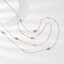 Show details for Featured Gold Plated Classic Long Chain Necklace with Full Guarantee