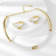 Show details for Zinc Alloy Dubai 2 Piece Jewelry Set in Flattering Style