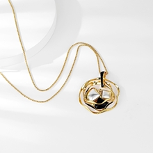 Show details for Low Price Zinc Alloy Gold Plated Long Pendant from Trust-worthy Supplier