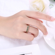 Picture of Shop Copper or Brass Rose Gold Plated Fashion Ring with Wow Elements