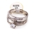 Picture of Enchanting Brass Multilayer Stacking Rings