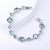 Picture of Platinum Plated Small Fashion Bracelet From Reliable Factory