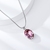 Picture of Popular Swarovski Element Purple Pendant Necklace