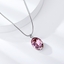Show details for Popular Swarovski Element Purple Pendant Necklace