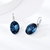 Picture of Reasonably Priced Platinum Plated Swarovski Element Small Hoop Earrings with Low Cost