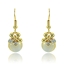 Show details for Mainstream Of  Floral Rose Gold Plated Drop & Dangle