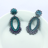 Picture of Big Luxury Dangle Earrings from Reliable Manufacturer