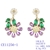 Picture of Flowers & Plants Luxury Dangle Earrings with Fast Shipping
