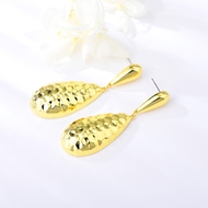 Show details for Dubai Zinc Alloy Dangle Earrings for Female