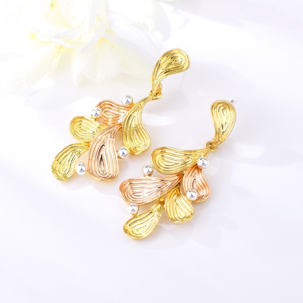 Picture of Good Quality Big Multi-tone Plated Dangle Earrings