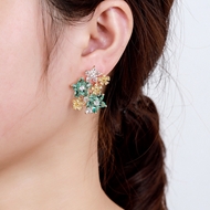 Picture of Amazing Cubic Zirconia Luxury Dangle Earrings